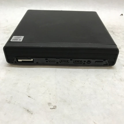 HP ProDesk 600 G6 Desktop Mini Intel i5-10500T 8GB RAM 128GB Windows 11 READ -DW