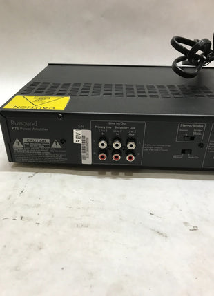Russound P75 2-Channel Amplifier - Black For Parts/Repair NO POWER SOLD AS IS DW