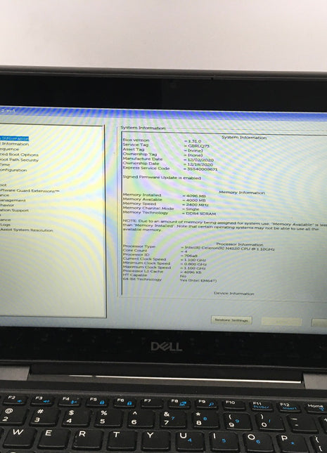 DELL LATITUDE 3190 - LOT OF 5 - FOR PARTS/REPAIR - INTEL CELERON - 4GB RAM - BB!