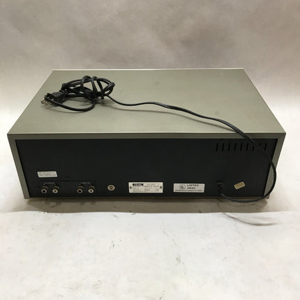 Vintage Silver Teac Stereo Cassette Deck - Model CX-350 Tested & Working!!! - DW