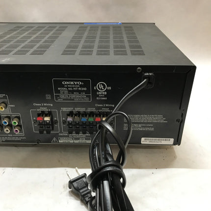 Onkyo HT-R340 5.1 Channel Home Surround Sound Receiver NO REMOTE Tested!!!! - DW