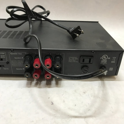 Russound P75 2-Channel Amplifier - Black For Parts/Repair NO POWER SOLD AS IS DW