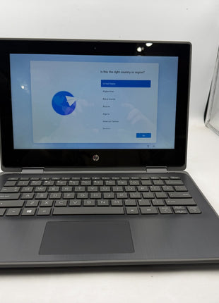 HP ProBook x360 11 G5 Laptop Celeron N4020 4GB 64GB  11.6" Touch W11 Pro 2 in 1