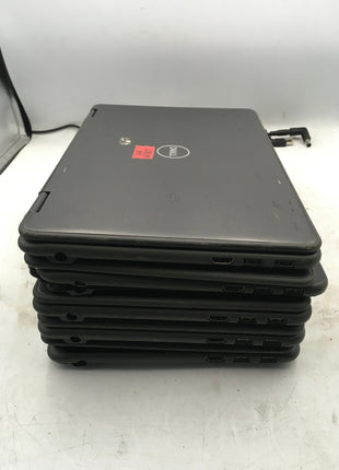 DELL LATITUDE 3190 - LOT OF 5 - FOR PARTS/REPAIR - INTEL CELERON - 4GB RAM - BB!