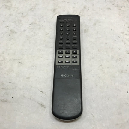 Original Sony RM-DC41 CD Player Audio Replacement Remote Control Black Works -DW