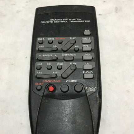 Yamaha System Remote Control Transmitter- RAX7 VZ45350 most receivers Tested -DW