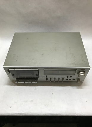 Vintage Silver Teac Stereo Cassette Deck - Model CX-350 Tested & Working!!! - DW