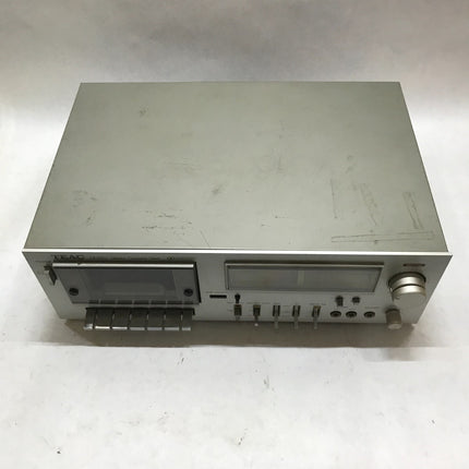 Vintage Silver Teac Stereo Cassette Deck - Model CX-350 Tested & Working!!! - DW