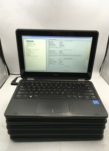 DELL LATITUDE 3190 - LOT OF 5 - FOR PARTS/REPAIR - INTEL CELERON - 4GB RAM - BB!