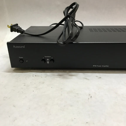 Russound P75 2-Channel Amplifier - Black For Parts/Repair NO POWER SOLD AS IS DW