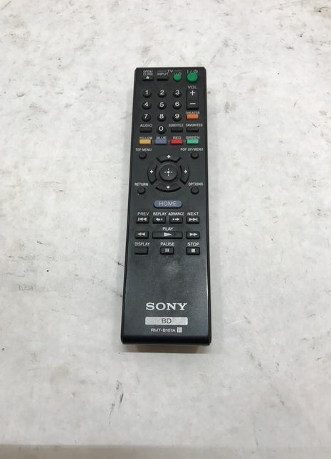 Sony BD Remote Control RMT-B107A for Blu-ray Players - Tested And Working!! - DW