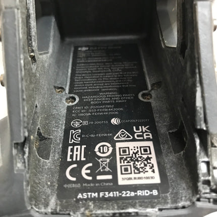 DJI FPV 4K Drone Aircraft Only P/N FD1W4K – For Parts Untested Broken Arm!! - DW