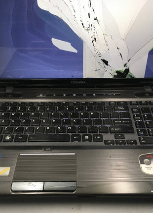 TOSHIBA SATELLITE P755 S5182 -FOR PARTS/BAD LCD- INTEL I5 2ND GEN - 4GB RAM - BB