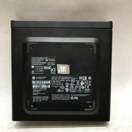 HP ProDesk 600 G6 Desktop Mini Intel i5-10500T 8GB RAM 128GB Windows 11 READ -DW