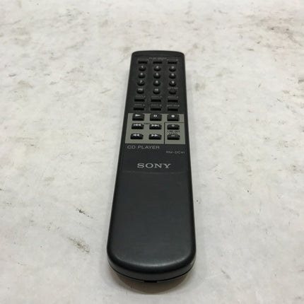 Original Sony RM-DC41 CD Player Audio Replacement Remote Control Black Works -DW
