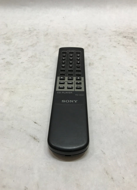Original Sony RM-DC41 CD Player Audio Replacement Remote Control Black Works -DW