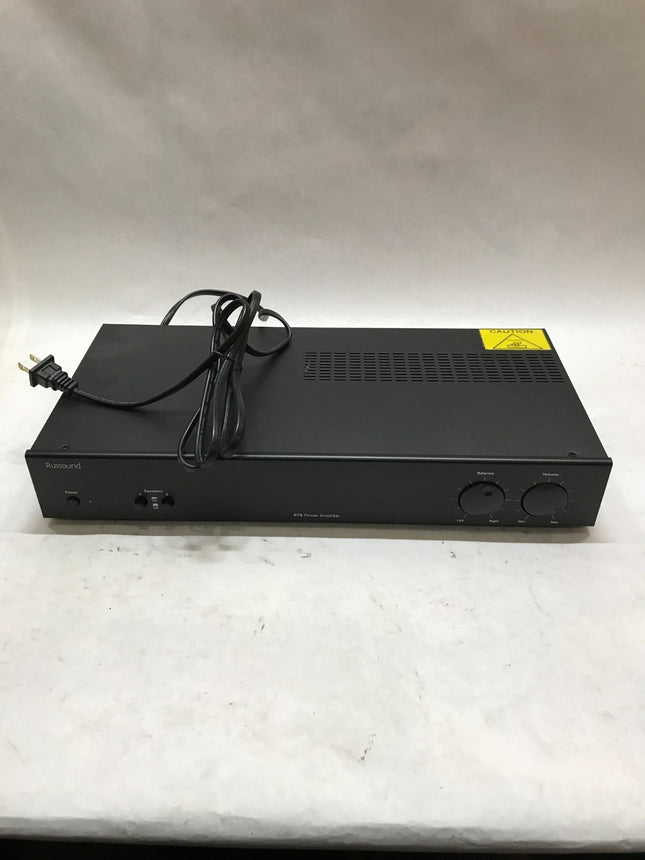 Russound P75 2-Channel Amplifier - Black For Parts/Repair NO POWER SOLD AS IS DW